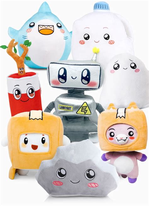 all lankybox plush|lankybox plushies collection.